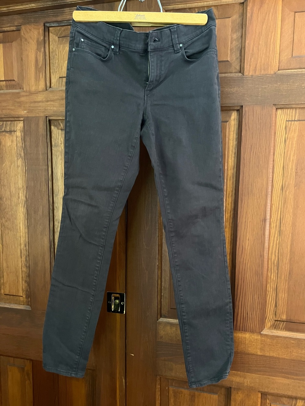 Ann Taylor Black jeans the modern fit High Waist Skinny Pants Size 8